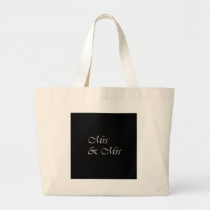 Mrs & Mrs Large Tote Bag