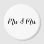 Mrs. & Mrs. magnet<br><div class="desc">Mrs. & Mrs. magnet</div>