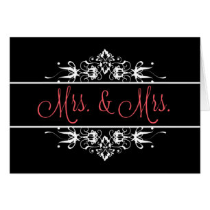 Mrs. & Mrs. Ornamental Wedding