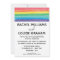 Mrs & Mrs Rainbow Lesbian Wedding Invitation