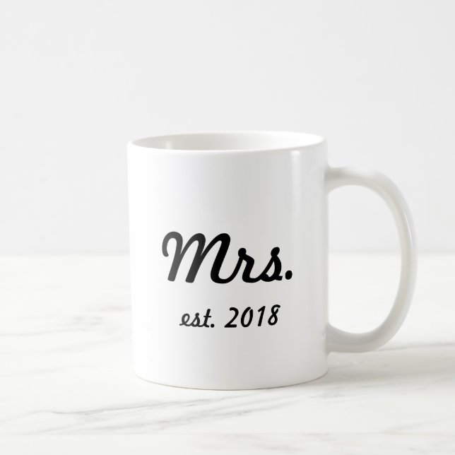 Mrs. Mug Est 2018 Just Married (Right)
