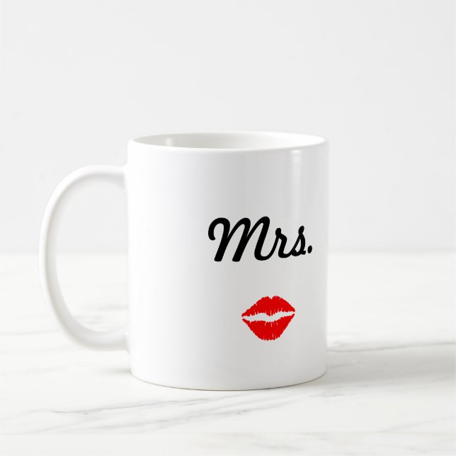 Mrs. Mug with Lips (Left)