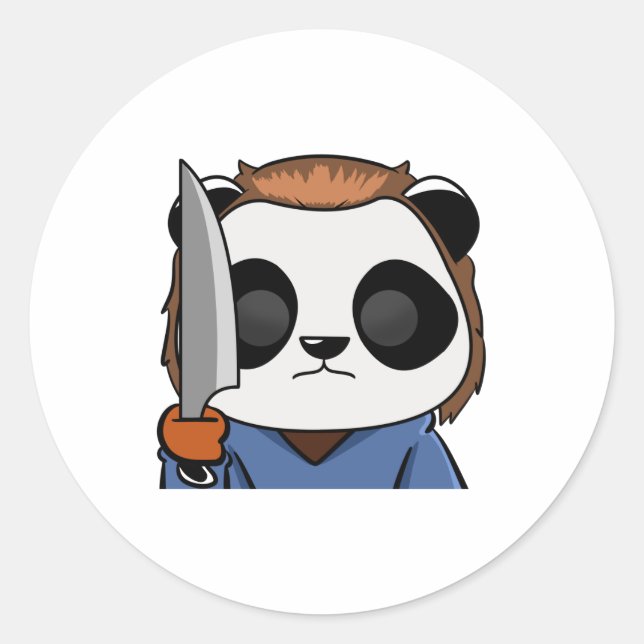 mrs myers classic round sticker (Front)