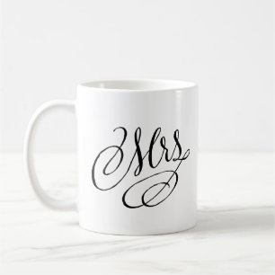 Mrs. new Bride mug Bridal Shower gift