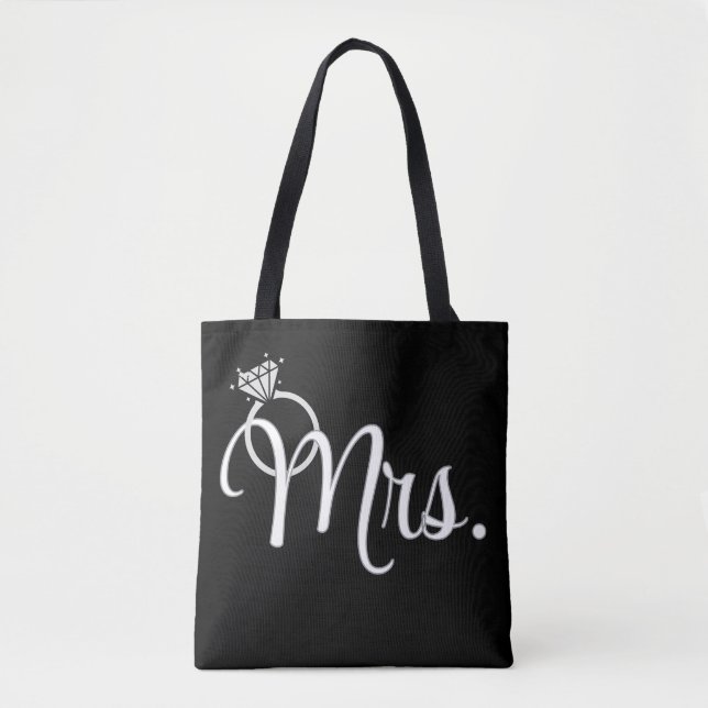 Mrs. Newlywed  Tote Bag (Front)