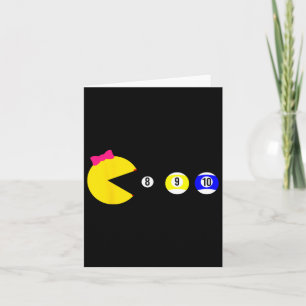 Mrs Nom Nom Billiards Card