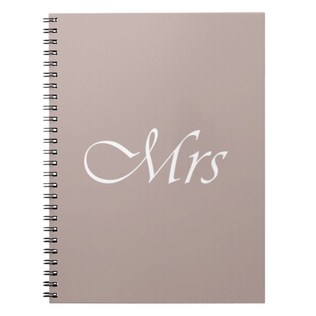 Mrs Notebook (Front)