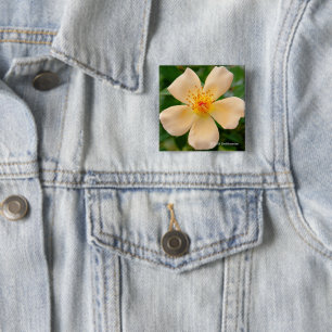 Mrs. Oakley Fisher Rose 15 Cm Square Badge