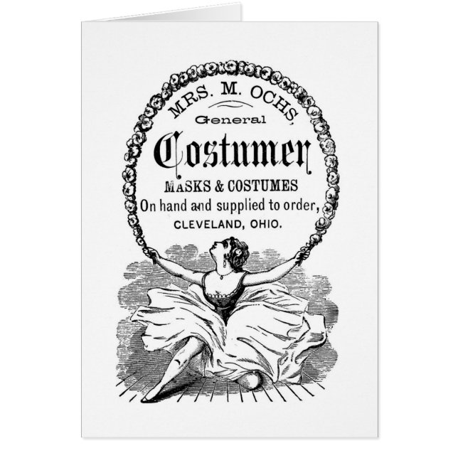 Mrs. Och's Costume Sale (Front)