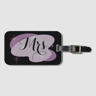 Mrs or Customise Luggage Tag