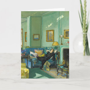 Mrs. Osler   Sir John Lavery Card