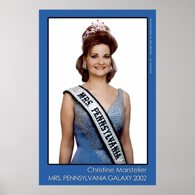 Mrs. Pennsylvania Galaxy 2002 - Blue Poster (Front)