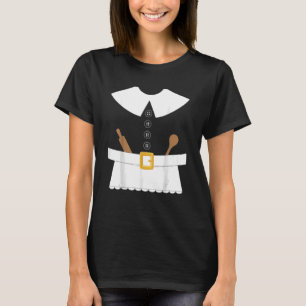Mrs Pilgrim Matching Thanksgiving Couples Costume T-Shirt