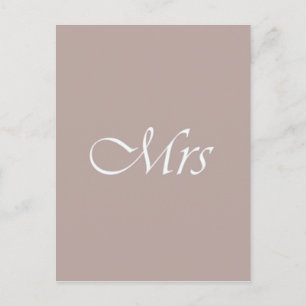 Mrs Postcard
