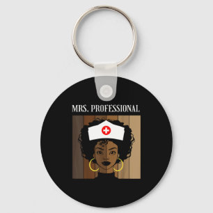 Mrs Professional Nursing Degree Nurse Profession B Key Ring