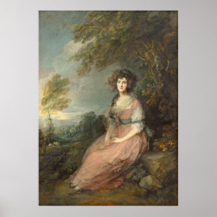 Mrs. Richard Brinsley Sheridan, 1785- 87 Poster