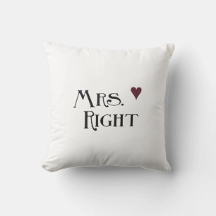 Mrs. Right Cushion