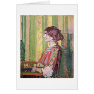 Mrs Robert Bevan, c.1913 (oil on canvas)
