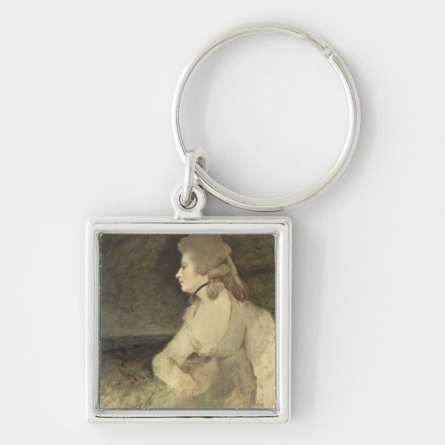 Mrs Robinson, c.1784 (oil on canvas) Key Ring (Front)