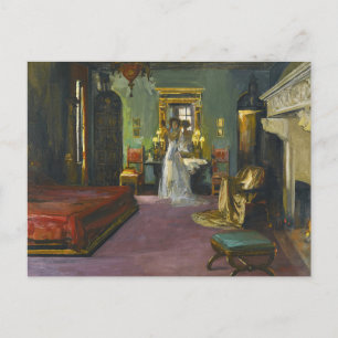 Mrs. Rosen’s Bedroom   Sir John Lavery Postcard