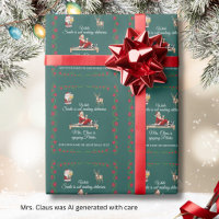 Mrs. Santa Claus Enjoys Pilates Name