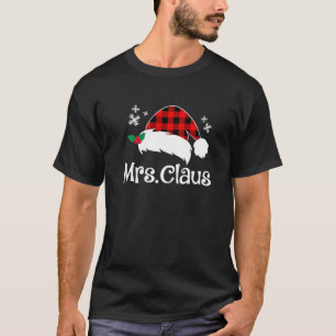 Mrs Santa Claus Funny Christmas Matching Couple Wi T-Shirt