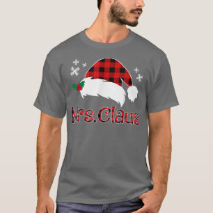 Mrs Santa Claus Funny Christmas Matching Couple Wi T-Shirt