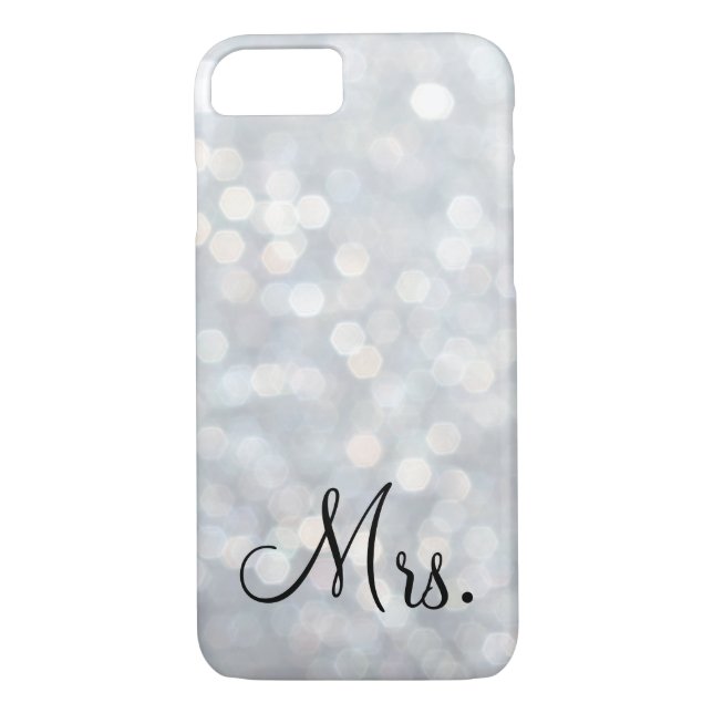 Mrs. Silver iPhone 7 Case (Back)