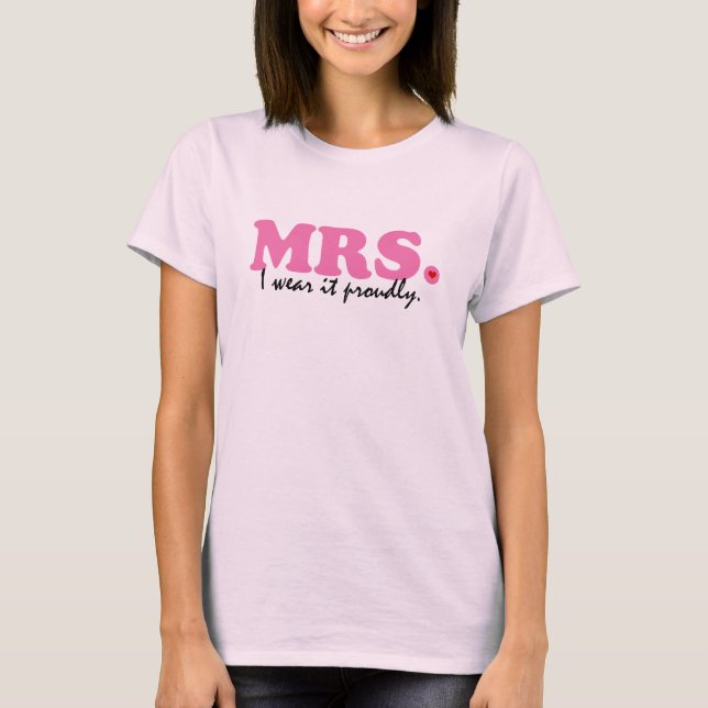 Mrs. T-Shirt (Front)