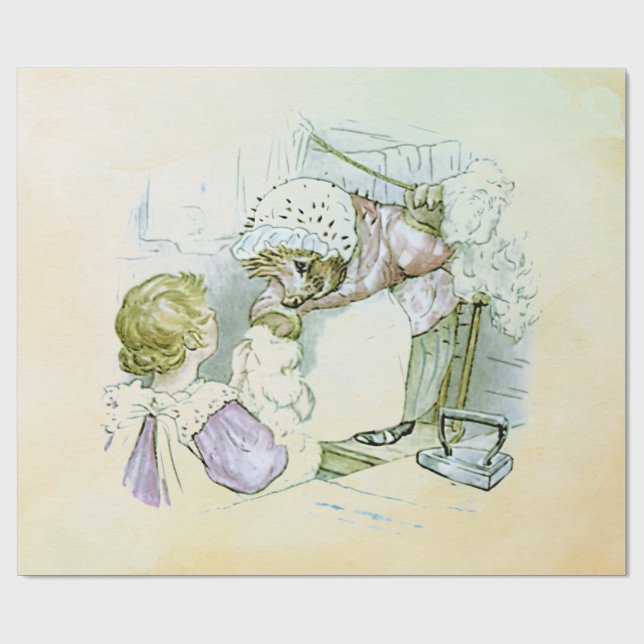  Mrs. Tiggy-Winkle 1  Wrapping Paper (Flat)