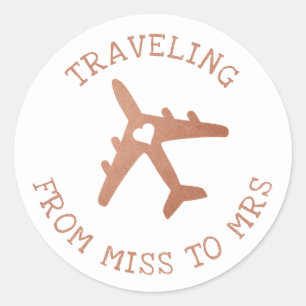 Mrs to Mrs Bridal Shower Bachelorette Favour Label