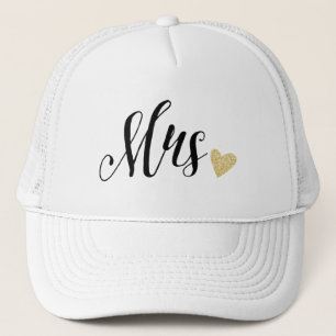 Mrs. Wedding,Anniversary Trucker Hat