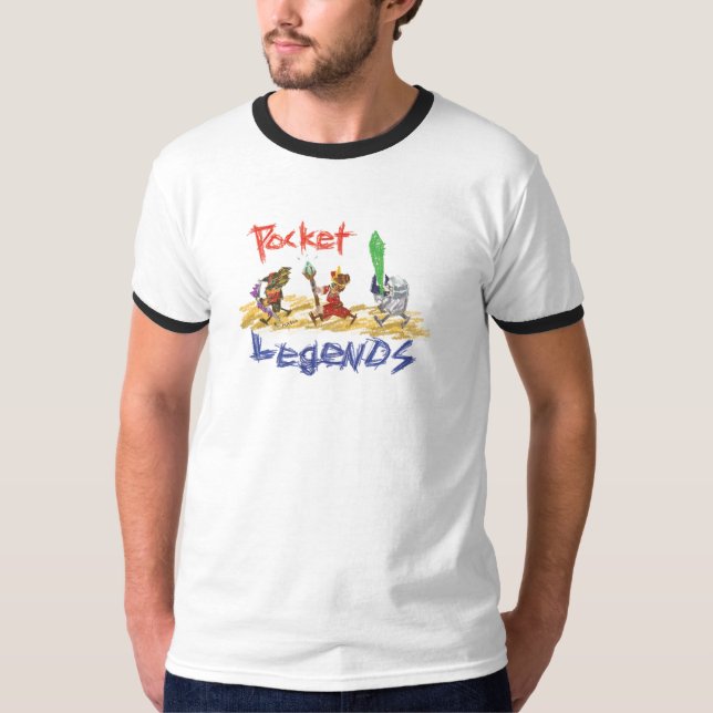 Mrsoo's Pocket Legends T-shirt (Front)