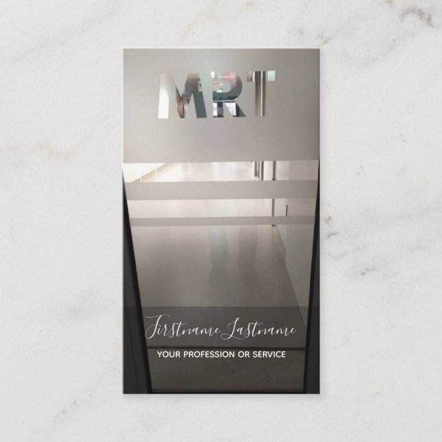 MRT radiology clinic and MRT medical centre Business Card (Front)