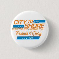 MS150 City to Shore 2007 Pin