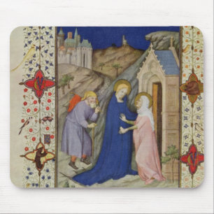 MS 11060-11061 Hours of Notre Dame: Laudes, The Vi Mouse Mat
