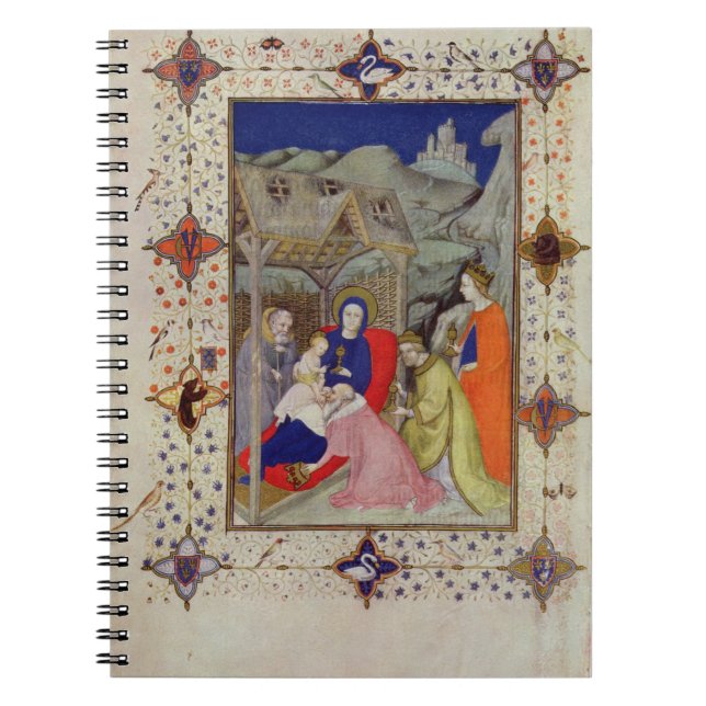 MS 11060-11061 Hours of Notre Dame: Sexte, Adorati Notebook (Front)