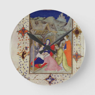 MS 11060-11061 Hours of Notre Dame: Sexte, Adorati Round Clock