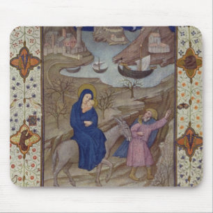 MS 11060-11061 Hours of Notre Dame: Vespers, The F Mouse Mat
