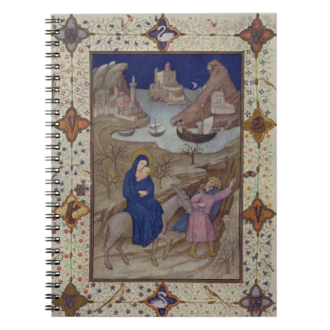 MS 11060-11061 Hours of Notre Dame: Vespers, The F Notebook (Front)