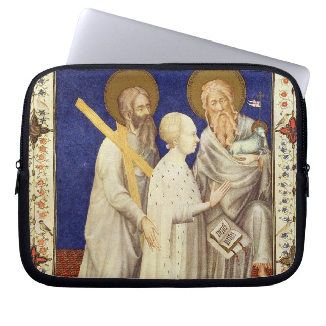 MS 11060-11061 John, Duc de Berry on his knees bet Laptop Sleeve (Front)