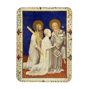 MS 11060-11061 John, Duc de Berry on his knees bet Magnet