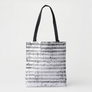 Ms.1548 Ouverture of the opera 'Don Giovanni' Tote Bag