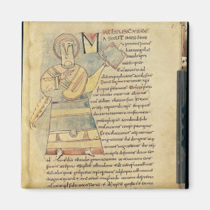 Ms 18 f.8 St. Matthew the Evangelist Magnet