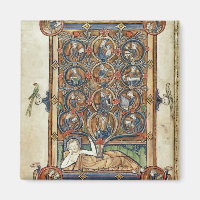 Ms 21926 The Tree of Jesse from a psalter
