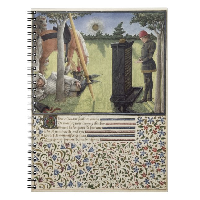 Ms. 2597 At Sunrise, Heart reads the inscription o Notebook (Front)