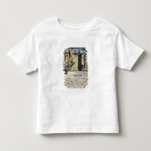 Ms. 2597 At Sunrise, Heart reads the inscription o Toddler T-Shirt