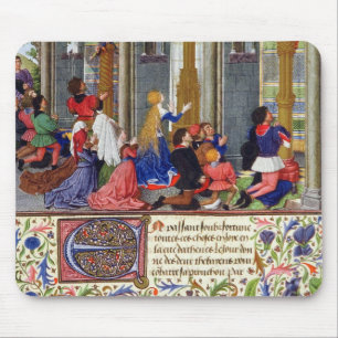 Ms 2617 Arcitas praying to Mars, Palemon praying t Mouse Mat