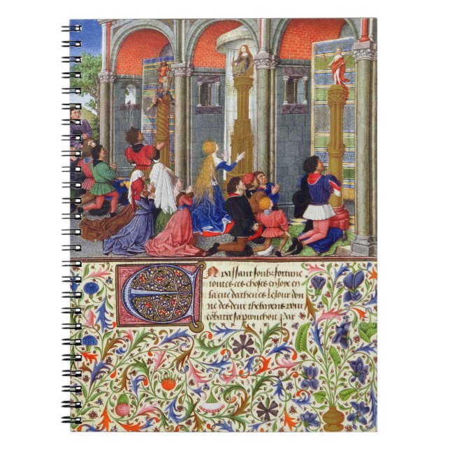 Ms 2617 Arcitas praying to Mars, Palemon praying t Notebook (Front)