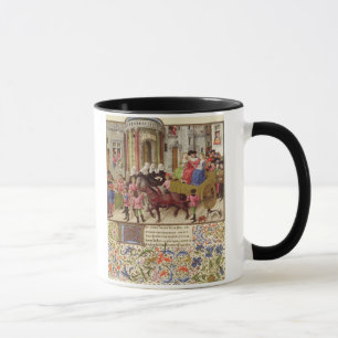 Ms 2617 Theseus makes a triumphal entry into Athen Mug